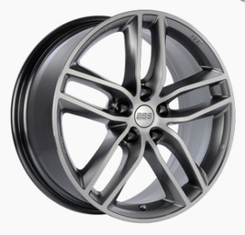 BBS SX 18x8 5x120 ET30 Gloss Platinum Diamond Cut Face Wheel - 82mm PFS Required bbsSX0102PPK
