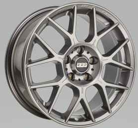 BBS XR 19x8.5 5x114.3 ET40 Platinum Gloss Wheel -82mm PFS/Clip Required bbsXR0206PG