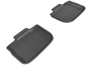3D MAXpider 2011-2020 Dodge/Chrysler Charger/300/300C Kagu 2nd Row Floormats - Black aceL1DG01421509 3D MAXpider 2011-2020 Dodge/Chrysler Charger/300/300C Kagu 2nd Row Floormats - Black aceL1DG01421509