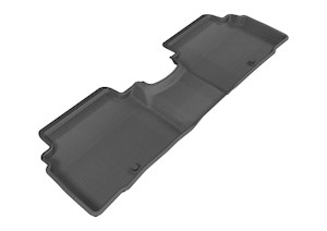 3D MAXpider 2011-2016 Kia Sportage Kagu 2nd Row Floormats - Black aceL1KA02621509