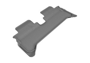 3D MAXpider 2017-2020 Chevrolet Bolt Ev Kagu 2nd Row Floormats - Gray aceL1CH08721501