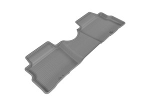3D MAXpider 2011-2013 Kia Soul Kagu 2nd Row Floormats - Gray aceL1KA03321501