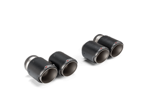 Akrapovic 2021+ BMW G87 M2, G80 M3 & G82 M4 Classic Carbon Design Tail Pipe Set  akrTP-CT/68 Akrapovic 2021+ BMW G87 M2, G80 M3 & G82 M4 Classic Carbon Design Tail Pipe Set  akrTP-CT/68