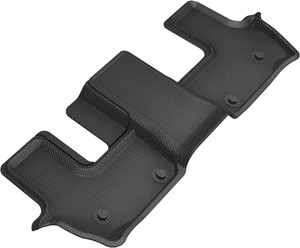 3D MAXpider 20-21 Mercedes-Benz GLS-Class Kagu 3rd Row Floormats - Black aceL1MB13031509