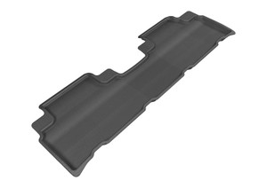 3D MAXpider 2010-2015 Lexus RX Kagu 2nd Row Floormats - Black aceL1LX04121509