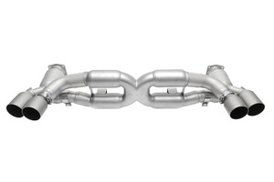 SOUL 13-19 Porsche 991.1 / 991.2 Turbo Sport X-Pipe Exhaust - Straight Cut Tips (Signature Satin) solPOR.991T.XES.SWT SOUL 13-19 Porsche 991.1 / 991.2 Turbo Sport X-Pipe Exhaust - Straight Cut Tips (Signature Satin) solPOR.991T.XES.SWT