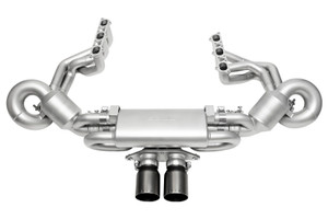 Soul 2022 Porsche 992 GT3 Catted Valved Exhaust Package - 4in Straight Cut Satin Black Tips solPOR.992GT3.VPKGS.SWT4B Soul 2022 Porsche 992 GT3 Catted Valved Exhaust Package - 4in Straight Cut Satin Black Tips solPOR.992GT3.VPKGS.SWT4B