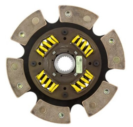 act6240233 ACT 240mm Drive Plate 1.125in x 22 Spline 6 Pad Sprung Race Disc (Special Order)