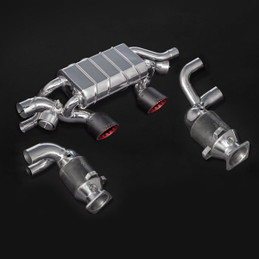 Capristo Porsche 991.2 Carrera/GTS – Valved Exhaust, 250 Cell Sports Cats, with Carbon Tips (CES3) - 02PO03903035 Capristo Porsche 991.2 Carrera/GTS – Valved Exhaust, 250 Cell Sports Cats, with Carbon Tips (CES3) - 02PO03903035