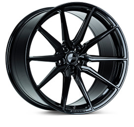 Vossen HF-3 22x10.5 / 5x127 / ET35 / Deep Face / 71.5 - Gloss Black vosHF3-2W43