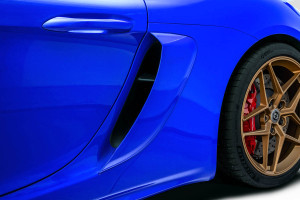 Duraflex 2014-2023 Porsche Cayman 718 Duraflex Rear Fender Vents - 2 Piece