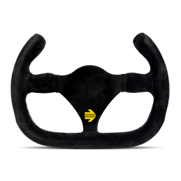 Momo MOD27/C Steering Wheel 270 mm -  Black Suede/Black Spokes momR1925C/27S Momo MOD27/C Steering Wheel 270 mm -  Black Suede/Black Spokes momR1925C/27S