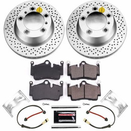 Power Stop 05-08 Porsche Boxster Front & Rear Z23 Evolution Sport Coated Brake Kit psbCRK5794