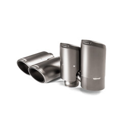 Akrapovic 2018+ Porsche Cayenne V6 (536) Tail Pipe Set (Titanium) akrTP-T/S/23