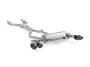 Akrapovic 17-19 Alfa Romeo Giulia Quadrifoglio Evolution Link Pipe Set (Titanium) akrE-AR/T/1 Akrapovic 17-19 Alfa Romeo Giulia Quadrifoglio Evolution Link Pipe Set (Titanium) akrE-AR/T/1