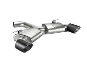 Akrapovic 17-18 Volkswagen Golf (VII) GTI FL Performance Slip-On Line (Titanium) w/ Carbon Tips akrMTP-VW/T/4H
