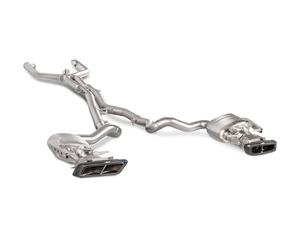 Akrapovic 16-17 AMG C63 Coupe Evolution Line Cat Back (Titanium) w/ Carbon Tips (Req. Link Pipe) akrMTP-ME/T/3H Akrapovic 16-17 AMG C63 Coupe Evolution Line Cat Back (Titanium) w/ Carbon Tips (Req. Link Pipe) akrMTP-ME/T/3H