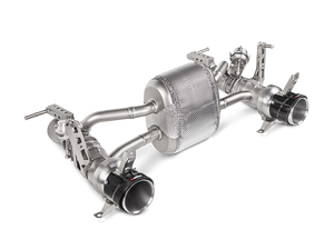 Akrapovic 16-17 Ferrari 488 GTB/488 Spyder Slip-On Line (Titanium) w/ Carbon Tips akrMTP-FE488H Akrapovic 16-17 Ferrari 488 GTB/488 Spyder Slip-On Line (Titanium) w/ Carbon Tips akrMTP-FE488H