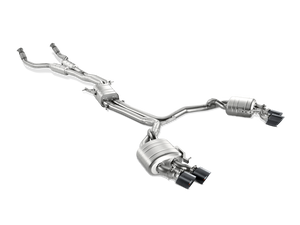 Akrapovic 13-17 Audi S6 Avant/Limousine (C7) Evolution Line Cat Back (Titanium) w/ Carbon Tips akrS-AU/TI/6H Akrapovic 13-17 Audi S6 Avant/Limousine (C7) Evolution Line Cat Back (Titanium) w/ Carbon Tips akrS-AU/TI/6H