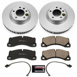 Power Stop 11-18 Porsche Cayenne Front Z23 Evolution Sport Coated Brake Kit psbCRK6042
