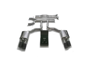 Armytrix Valvetronic Exhaust System Porsche 971 Panamera 4 | 4 E-Hybrid Sport Turismo | 4S | 4S Sport Turismo 2.9L 2017+ - Matte Black Tips - P71T2-QS38M Armytrix Valvetronic Exhaust System Porsche 971 Panamera 4 | 4 E-Hybrid Sport Turismo | 4S | 4S Sport Turismo 2.9L 2017+ - Matte Black Tips - P71T2-QS38M