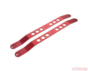 DC Sports Front Upper Strut Tower Bars - Red Kia Stinger 2017-2020