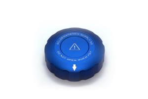 Goldenwrench Blackline Performance BMW M Car Series Coolant Expansion Tank Cap Cover - Motorsport Blue  FXXCET-B Goldenwrench Blackline Performance BMW M Car Series Coolant Expansion Tank Cap Cover - Motorsport Blue  FXXCET-B