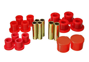 Energy Suspension 98-11 Ford Ranger 2/4WD Rear Leaf Spring Bushing Set - Red eng4.2156R Energy Suspension 98-11 Ford Ranger 2/4WD Rear Leaf Spring Bushing Set - Red eng4.2156R