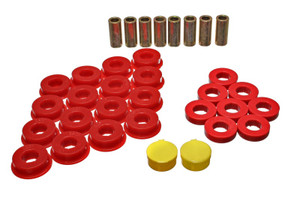 Energy Suspension 79-85 Mazda RX7 Red Rear Control Arm Bushing Set eng11.3104R Energy Suspension 79-85 Mazda RX7 Red Rear Control Arm Bushing Set eng11.3104R