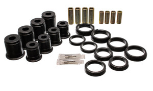 Energy Suspension 84-01 Jeep Cherokee/Wagoneer/Comanche 4WD Black Front Control Arm Bushings eng2.3102G Energy Suspension 84-01 Jeep Cherokee/Wagoneer/Comanche 4WD Black Front Control Arm Bushings eng2.3102G