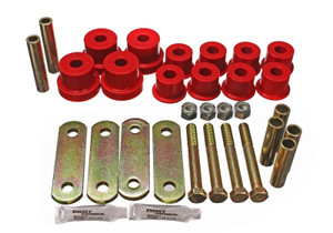 Energy Suspension 67-81 Chevrolet Camaro Red Heavy Duty Shackle Set (Includes Hardware) eng3.2134R Energy Suspension 67-81 Chevrolet Camaro Red Heavy Duty Shackle Set (Includes Hardware) eng3.2134R
