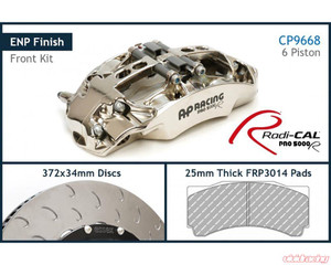 AP Racing Essex Front CP9668-2/3S7L 6 pot 372x34/72V Radi-CAL ENP Competition Brake Kit Tesla Model 3 2017+ AP Racing Essex Front CP9668-2/3S7L 6 pot 372x34/72V Radi-CAL ENP Competition Brake Kit Tesla Model 3 2017+