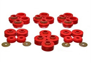 Energy Suspension 81-91 GM Denali XL/Suburban/Yukon XL 2WD/4WD Red Body (Cab) Mount Set eng3.4124R Energy Suspension 81-91 GM Denali XL/Suburban/Yukon XL 2WD/4WD Red Body (Cab) Mount Set eng3.4124R