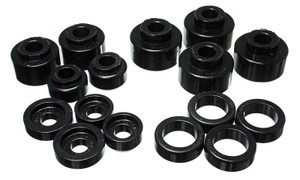 Energy Suspension 99-07 Ford F-250/F-350 SD 2/4WD Crew Cab Body Mount Set - Black eng4.4120G Energy Suspension 99-07 Ford F-250/F-350 SD 2/4WD Crew Cab Body Mount Set - Black eng4.4120G