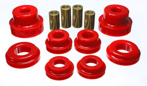 Energy Suspension 10 Chevy Camaro Red Rear Sub-Frame Mount Replacement Bushing Set eng3.4169R Energy Suspension 10 Chevy Camaro Red Rear Sub-Frame Mount Replacement Bushing Set eng3.4169R