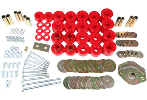 Energy Suspension 91-97 Toyota Land Cruiser FJ80 Body Mount Set w/ Hardware - Red eng8.4113R Energy Suspension 91-97 Toyota Land Cruiser FJ80 Body Mount Set w/ Hardware - Red eng8.4113R
