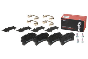 Brembo 15-18 Porsche Macan/2020 Macan Rear Premium Low-Met OE Equivalent Pad Brembo 15-18 Porsche Macan/2020 Macan Rear Premium Low-Met OE Equivalent Pad