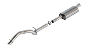 Borla 18-20 Jeep Wrangler JLU 2.0L I4 Climber Turn Down Exit Cat-Back Exhaust bor140822 Borla 18-20 Jeep Wrangler JLU 2.0L I4 Climber Turn Down Exit Cat-Back Exhaust bor140822