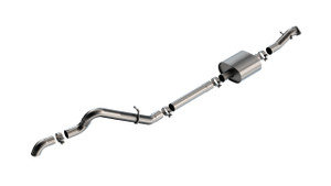 Borla 21-22 Ford Bronco 2.3L 2DR/4DR T-304 Stainless Steel Cat-Back S-Type Exhaust - Brushed bor140898 Borla 21-22 Ford Bronco 2.3L 2DR/4DR T-304 Stainless Steel Cat-Back S-Type Exhaust - Brushed bor140898