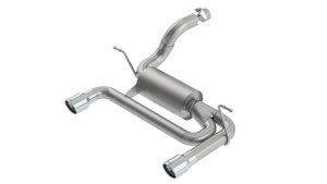 Borla 2018 Jeep Wrangler JL/JLU 3.6L 2DR/4DR ATAK SS Axle Back Exhaust w/3.5in Tips bor11957 Borla 2018 Jeep Wrangler JL/JLU 3.6L 2DR/4DR ATAK SS Axle Back Exhaust w/3.5in Tips bor11957