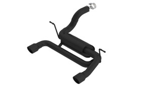 Borla 18-19 Jeep Wrangler JL/JLU 2.0L 4Cyl 2DR/4DR Axle Back Exhaust ATAK w/ 2.5in Tips - Black bor11964CB Borla 18-19 Jeep Wrangler JL/JLU 2.0L 4Cyl 2DR/4DR Axle Back Exhaust ATAK w/ 2.5in Tips - Black bor11964CB