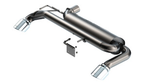 Borla 21-22 Ford Bronco 2.3L 4WD Touring Axle Back Exhaust w/ Bright Chrome Tips bor11973 Borla 21-22 Ford Bronco 2.3L 4WD Touring Axle Back Exhaust w/ Bright Chrome Tips bor11973