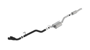 Borla 2020 Jeep Gladiator JT 3.6L V6 AWD ATAK Dual Side Catback w/ Black Tips bor140813CB Borla 2020 Jeep Gladiator JT 3.6L V6 AWD ATAK Dual Side Catback w/ Black Tips bor140813CB