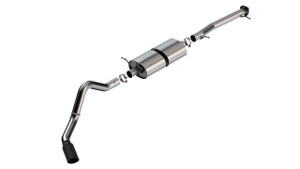 Borla 20-22 Chevrolet/GMC Silverado/Sierra 6.6L T-304 SS Cat-Back S-Type Exhaust - Brushed bor140833BC Borla 20-22 Chevrolet/GMC Silverado/Sierra 6.6L T-304 SS Cat-Back S-Type Exhaust - Brushed bor140833BC
