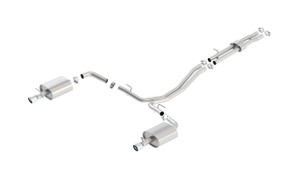 Borla 12-15 Ford Explorer 3.5L EcoBoost Dual Split Rear Ext SS S-Type CB Exht bor140656