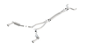 Borla 14-15 Chevy Camaro SS 6.2L V8 Single Split Rear Exit S-Type Catback Exhaust bor140530 Borla 14-15 Chevy Camaro SS 6.2L V8 Single Split Rear Exit S-Type Catback Exhaust bor140530