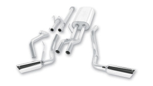 Borla 09-15 Toyota Tundra 4.6L / 5.7L V8 Crew Max / Double Cab SS Dual Split Catback Exhaust bor140332 Borla 09-15 Toyota Tundra 4.6L / 5.7L V8 Crew Max / Double Cab SS Dual Split Catback Exhaust bor140332