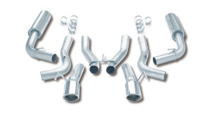Borla 96-02 Viper GTS/R/T-10 Coupe/Convertible 2dr w/ 2.5in Inlets SS Catback Exhaust System bor14663