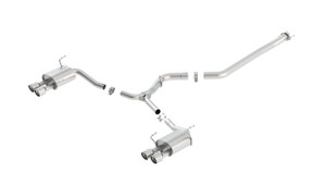 Borla 11-14 Subaru Impreza WRX/STI Sedan 4dr ATAK SS Catback Exhaust bor140418 Borla 11-14 Subaru Impreza WRX/STI Sedan 4dr ATAK SS Catback Exhaust bor140418