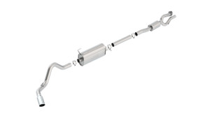 Borla S-Type Cat-Back 17-19 Ford F-250/350 Super Duty Side Exit Exhaust - 5in tip (Gas Only) bor140798